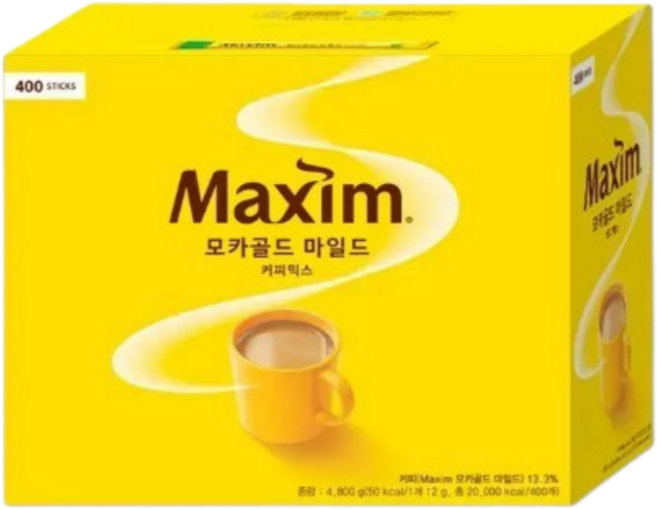 맥심 모카골드 커피믹스 400T, 12g, 400개입, 1개