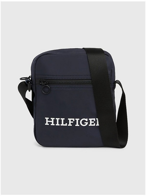 TOMMY HILFIGER RECYCLED SMALL REPORTER BAG AM0AM11381DW6 Space Blue