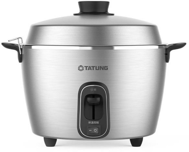 TATUNG 大同 不鏽鋼保溫電鍋, TAC-06R-MMV2L六人份異電壓(220V)