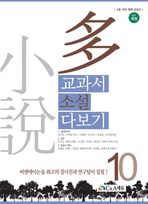 교과서 소설 다보기 10(2017):고등 국어 문학 교과서, C&A에듀(씨앤에이에듀)