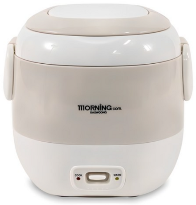대웅 모닝컴 미니 전기 밥솥 1~2인용, DWR-001kP, 아이보리