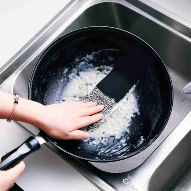 올몰 스텐 철수세미 스텐그물망수세미 스텐사슬수세미 체인수세미