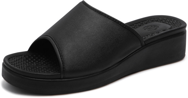 페이퍼플레인 여성용 이중쿠션 통굽 소프트 실내화 PP1507