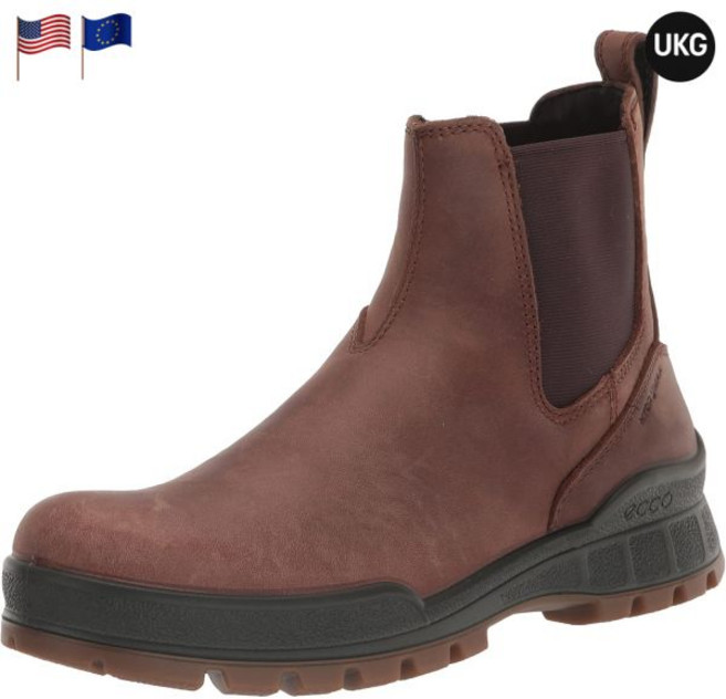 에코 여성 트랙 25 첼시 부츠 코코아 브라운 누벅