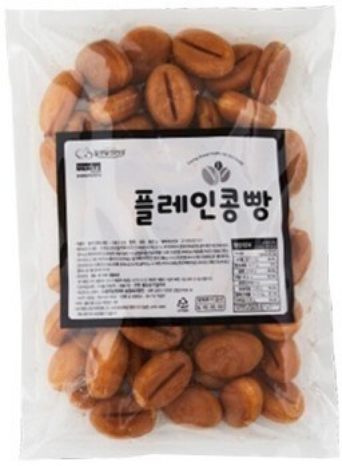 알앤알 HACCP 구운 커피콩빵 플레인맛, 1개, 450g