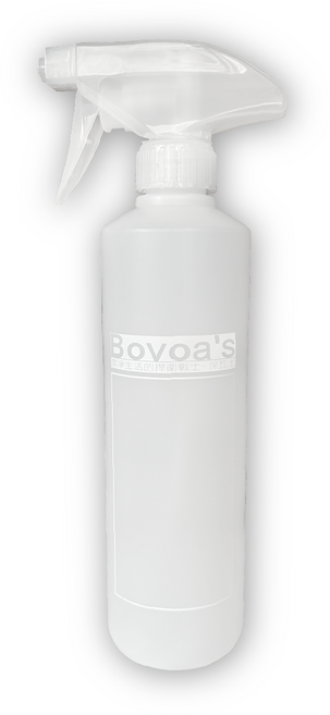 Bovoas 保瓦士 塑膠噴瓶 500ml HDPE2 酒精噴霧瓶 台灣製造, 1件, 無