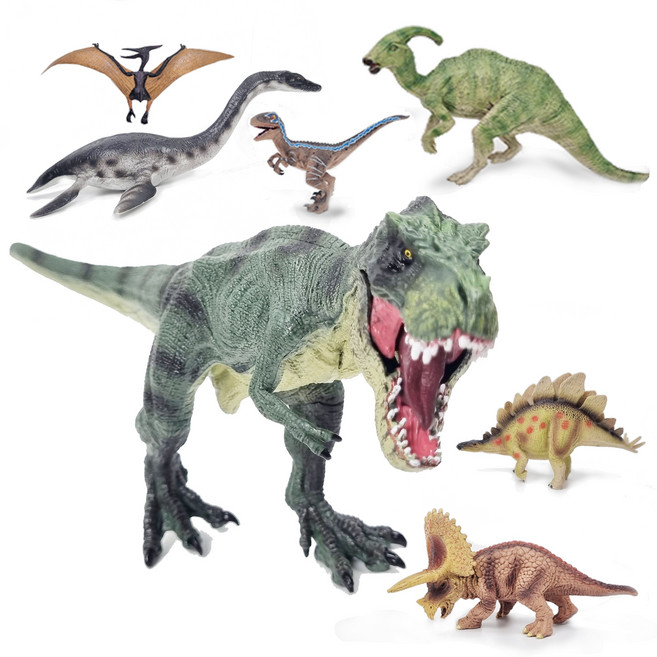 리틀어스 공룡 장난감 피규어 완구, 세트_공룡세트1번, 1개