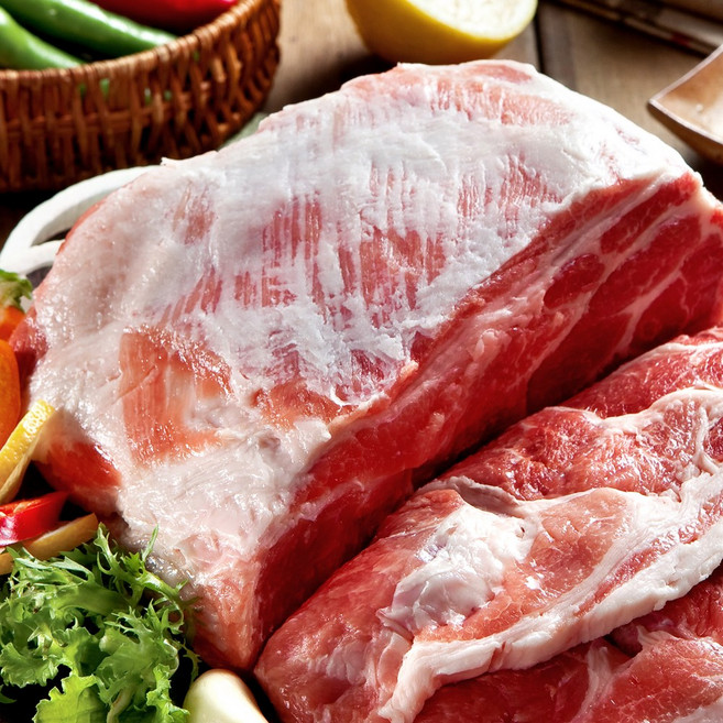 [으뜸한돈] 국내산 한돈 냉장 목살 1kg (수육용), 500g, 2개