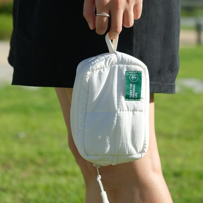 헤르츠 휴대용 방수 쿠션 생리대 파우치 이너백