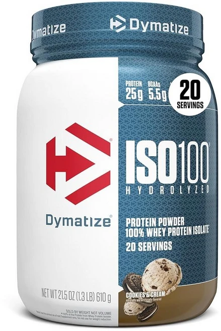 다이마타이즈 ISO100 가수분해 WPI 웨이프로틴 단백질보충제 프로틴파우더 시나몬 시리얼 20회분, 1.34 Pound (Pack of 1), 1개, 610g - 쿠팡