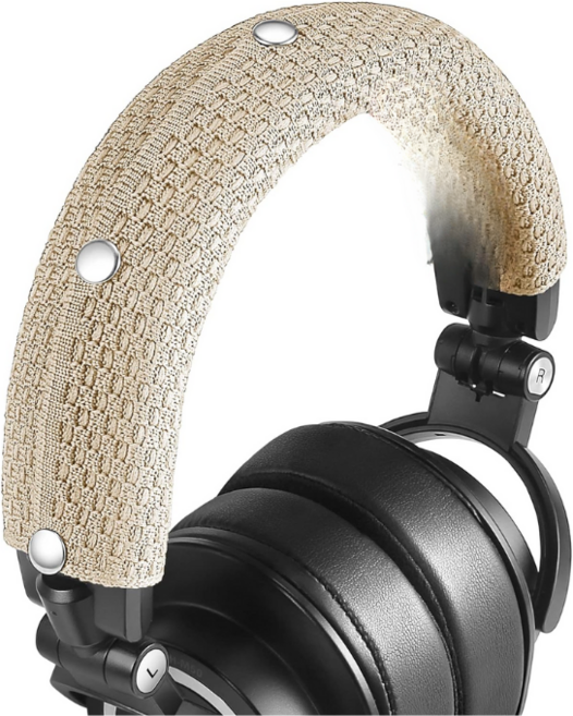 교체용 이어패드 ath-m50x 헤드밴드 HyperX Cloud/Alpha ATH-M50X SteelSeries Arctis 스펀지 이어패드 헤드폰 세트와 호환, 카키