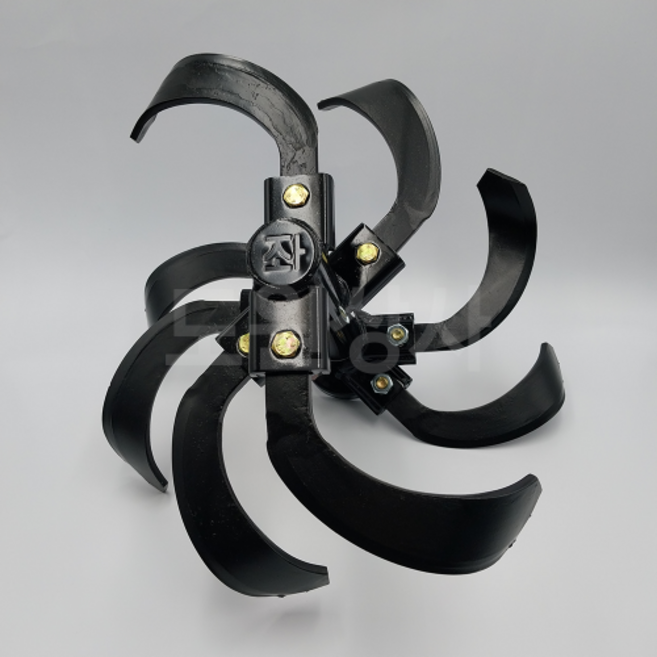 아세아 관리기 부품 로타리날 중경로타리 8발 좌우세트, 1세트