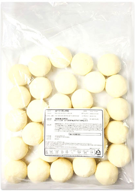 서울푸드 치즈볼생지 750g 25g 30개입(냉동), 1개