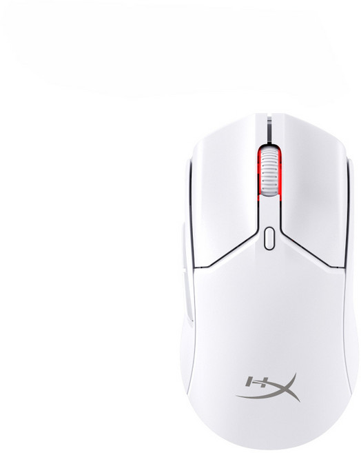 HyperX Pulsefire Haste 2 Mini 無線電競滑鼠 59g輕量 雙模連線 100小時續航 白色 7D389AA