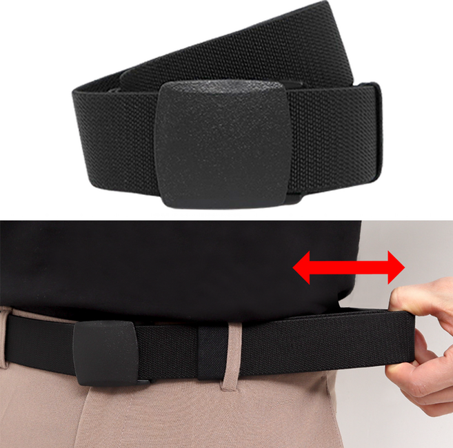 어바인 캐주얼 스판 벨트 빅사이즈 쇠독방지 허리띠