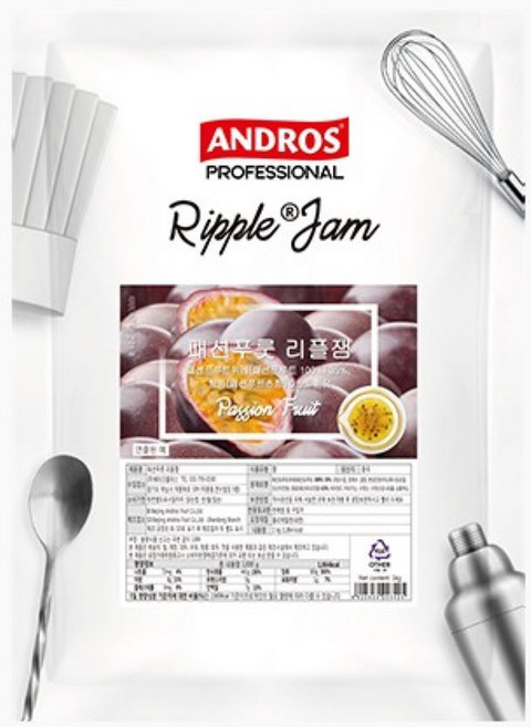 앤드로스 패션푸룻 리플잼, 1kg, 1개