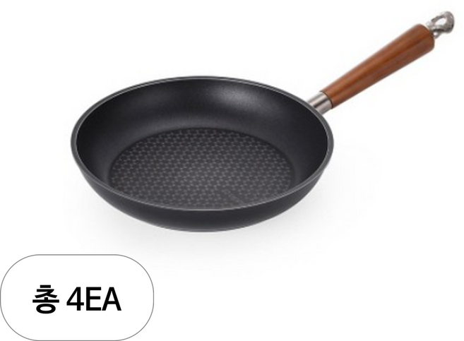 해피콜 인덕션 그래핀 IH 후라이팬, 30cm, 4개