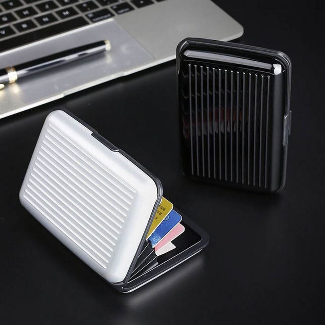 RFID 차단 카드 케이스 안티스 여행 미니 지갑-81424EA