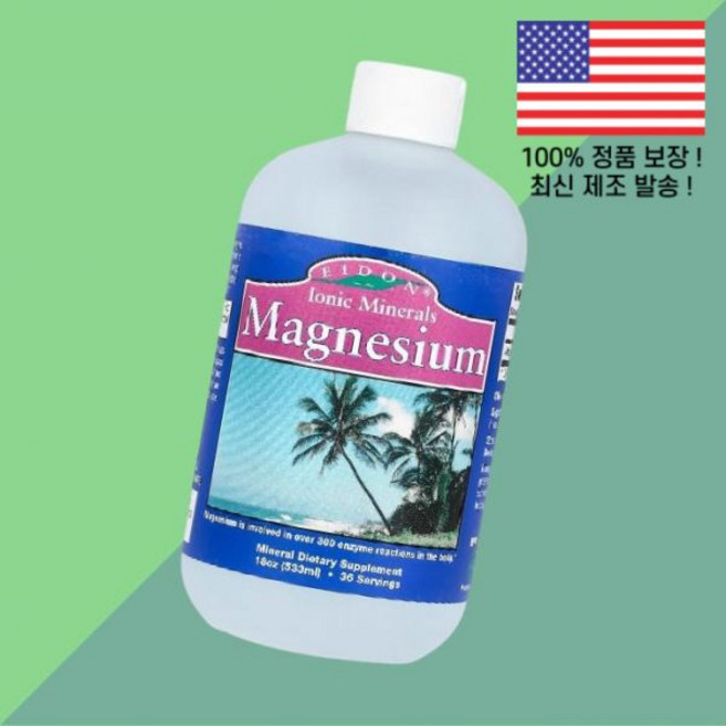 에이돈 이온 아이오닉 미네랄 마그네슘 18온스 533ml Eidon Ionic Minerals Magnesium 18oz, 1
