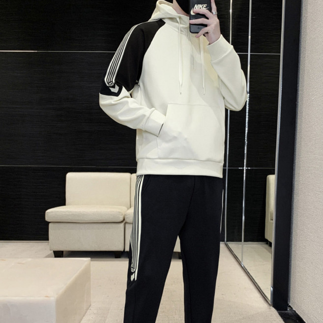 아로하스타일 데일리 트레이닝복 후드 반집업 긴팔티 밴딩 긴바지 트레이닝세트 TZ838