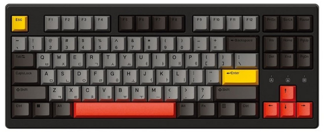 한성컴퓨터 듀얼 8K 가스켓 마그네틱 게이밍키보드, 인터스텔라, TFG Magnetox XL, 마그네틱축(자석축)