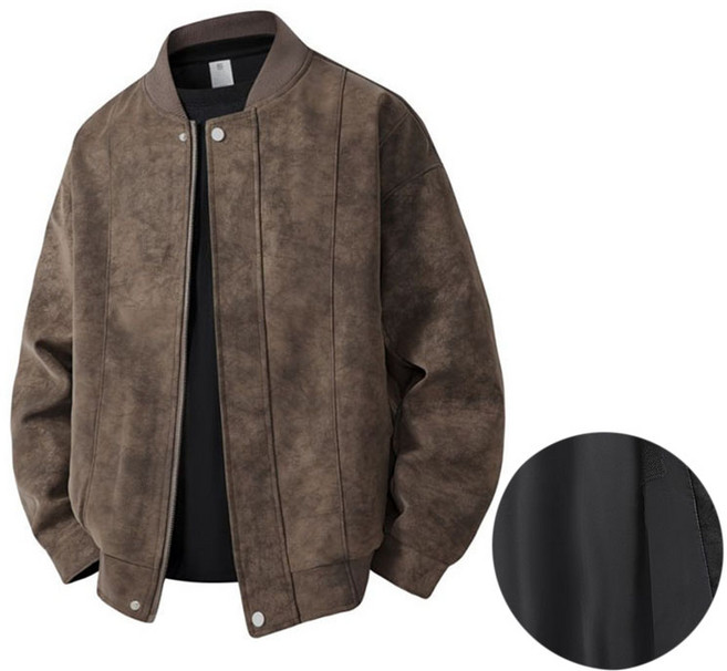 셀럽당 남자 자켓 패딩 추동 루즈핏 코트 T0736-LI