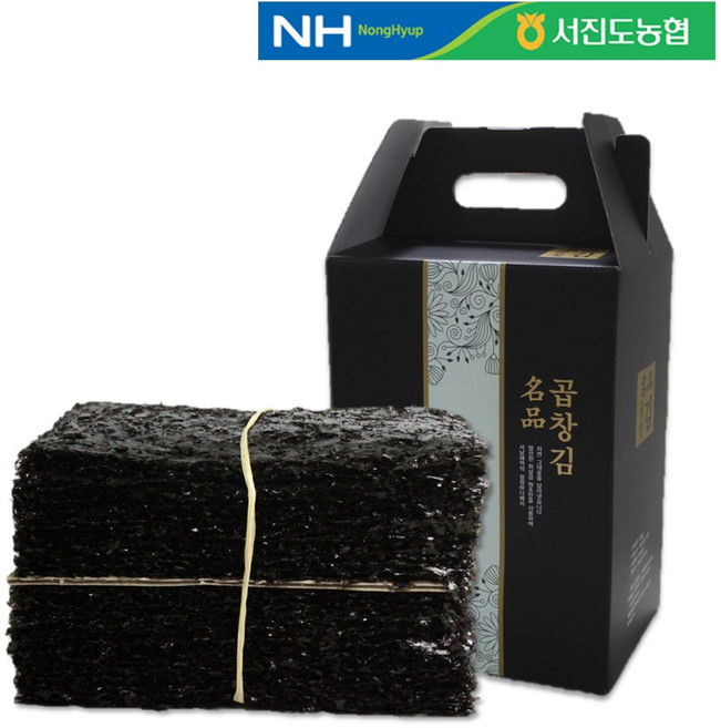 [서진도농협] 특상 햇 곱창돌김 햇 곱창김 (100매) 2025년, 1개, 단품, 100g