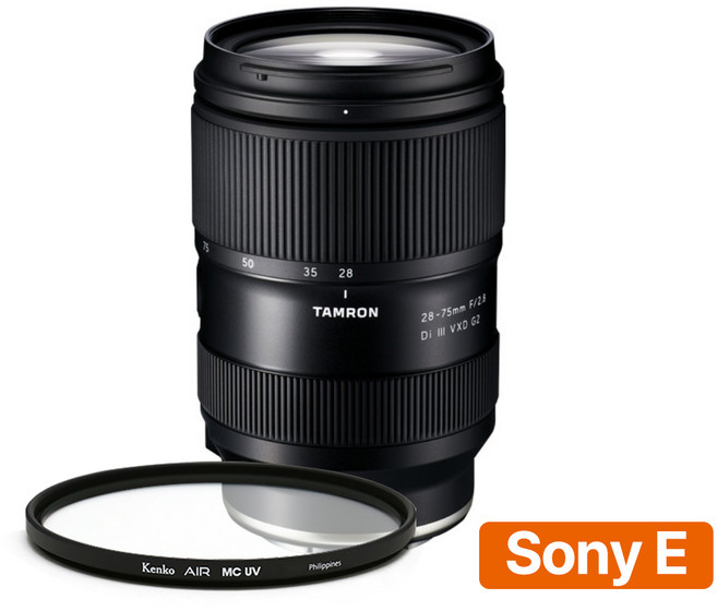 [지금사면 무상보증 3년] 탐론 28-75mm F/2.8 Di III VXD G2 A063 소니 FE렌즈 + 겐코 AIR MC 67mm 필터