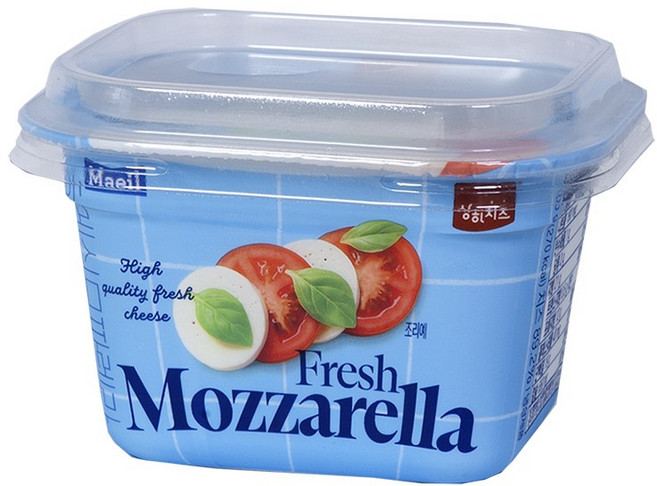 상하치즈 후레쉬 모짜렐라치즈 100g 아이스박스포장 및, 2개, 후레쉬모짜렐라