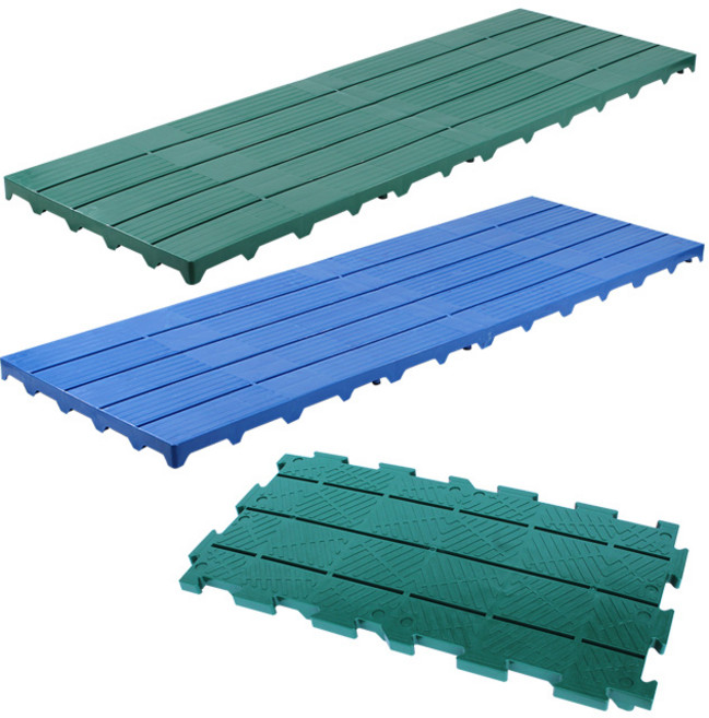 SK플라스틱 블럭깔판 플라스틱깔판 조립식깔판 파렛트 바닥재 국산원료, 1.블럭깔판(녹색)1000x515x50