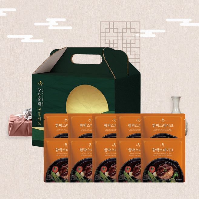 [강강술래] 함박스테이크 선물세트, 1개