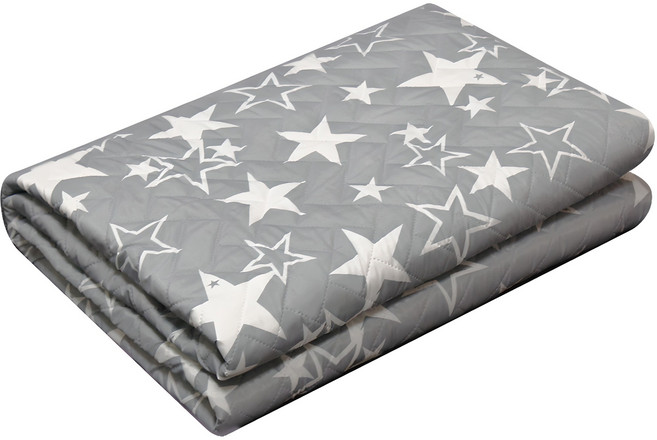 한일의료기 고급전기요, 밀키그레이스타, 중(100 x 180 cm)