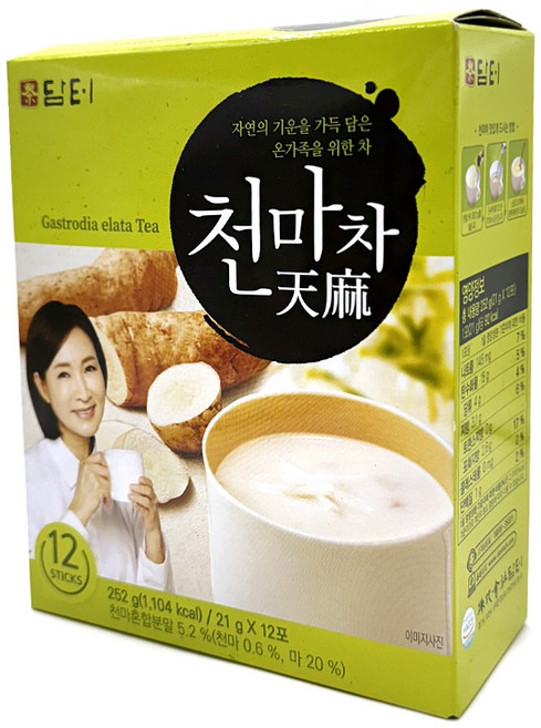 담터 천마차 12포, 21g, 12개입, 1개