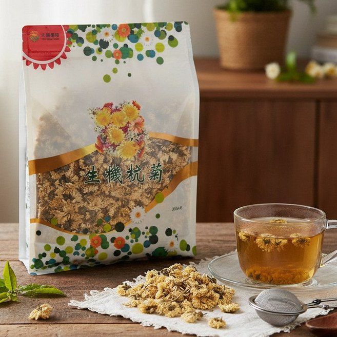 太陽農場 生機杭菊 乾菊花 菊花茶, 1個, 50克(分裝), 50g, 1個裝