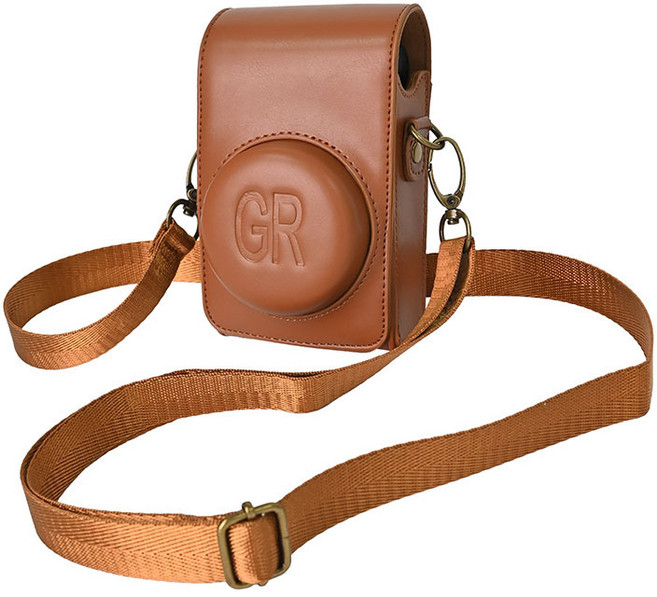 리코 케이스 GR4 GR3X GR3 케이스 가죽 카메라 파우치 브라운, 1개, Ricoh_브라운