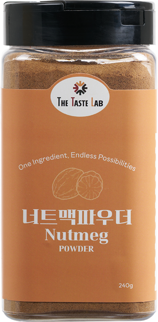 더테이스트랩 너트맥 파우더 넛맥 분말 천연향신료, 1개, 240g