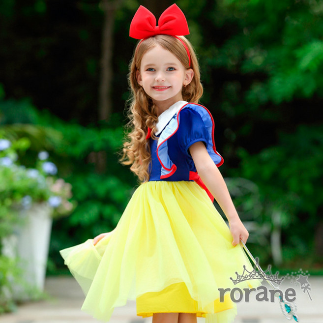 여아 백설공주 여름 날개원피스