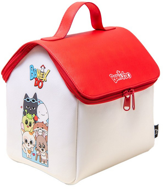 [옵션선택] 보넥도 공식 굿즈 쁘넥도 굿즈 캐릭터 얼굴 파우치 ZIP POUCH 집 파우치 보넥도 BBNEXDO 보이넥스트도어 엠디 BOYNEXTDOOR MD, 쁘넥도 ZIP POUCH