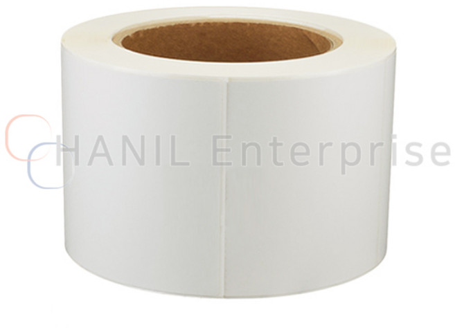 무지 감열 라벨 스티커 300매 100 x 100 mm (75지관)