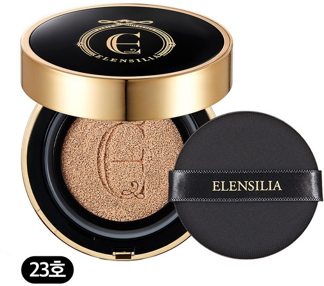 [엘렌실라] 에스카르고 에센스커버쿠션 프리미엄, 엔23호, 1개