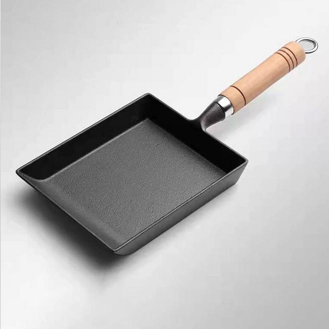 타마코야키 계란말이팬 19cm IH 인덕션 무쇠 두꺼운팬 논코팅 Q052, 단품, 단품