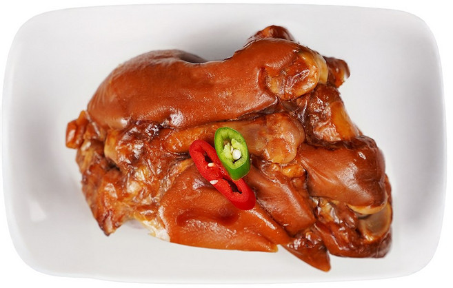 전라도청년 100%국산 당일생산 생 미니족발 새우젓 초장 증정, 1개, 300g