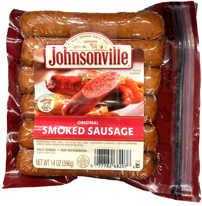 코스트코 JOHNSONVILLE 스모크 소시지, 396g, 2개