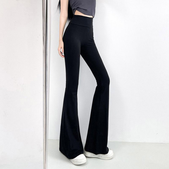 페이준 여성 봄 가을 나팔바지 슬림 피트니스 요가 스포츠 나팔바지 II1924