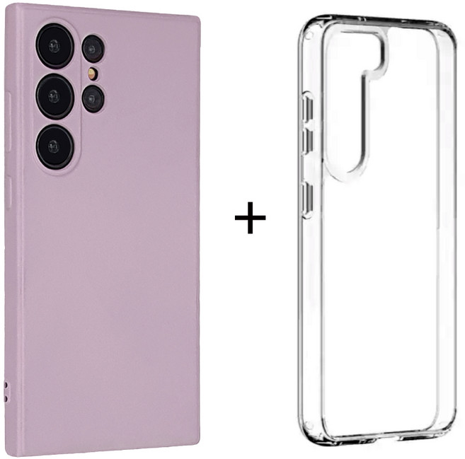 바티잔 소프트그립 풀커버 리얼 실리콘 케이스 + 투명 케이스 증정