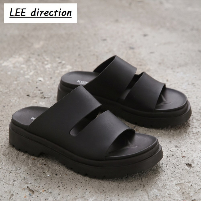 리디렉션 6cm 키높이 남성 슬리퍼 발편한 쿠션 (250~280mm)