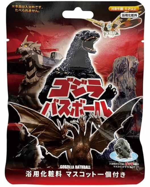 哥吉拉沐浴球, 1個, 75g