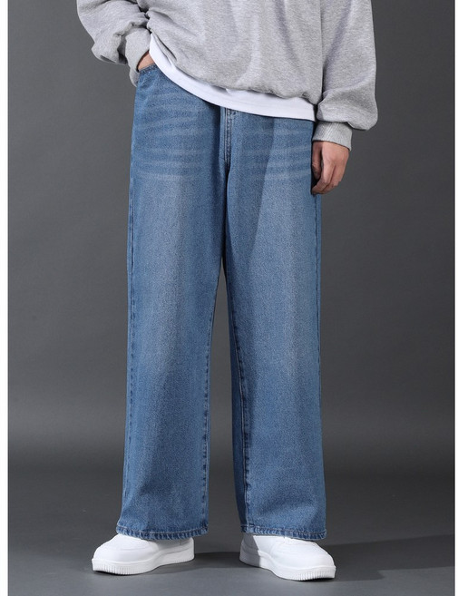 후앙스 하이 웨이스트 빅 와이드 데님 팬츠 GZCP-5112