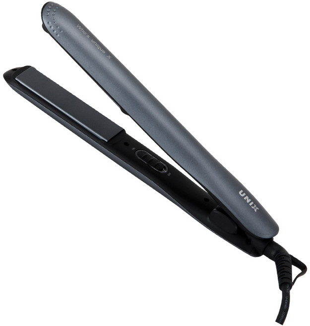 유닉스 고데기 매직기 판고데기 2종 택 1, 블랙