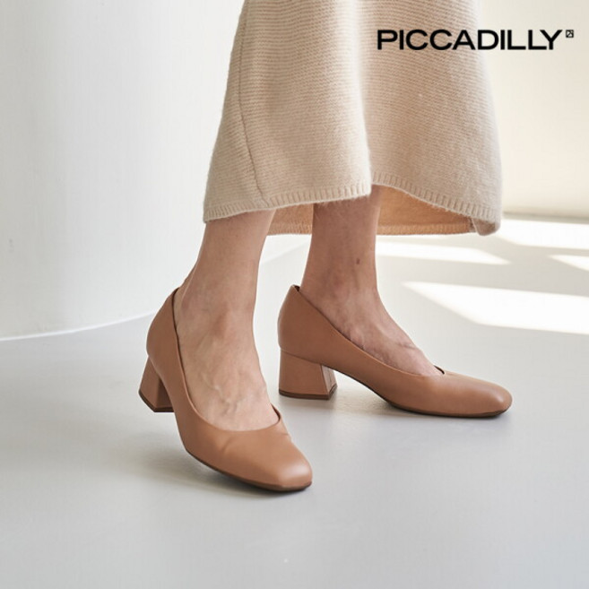 [피카딜리] [PICCADILLY] 151019 펌프스_카푸치노(5.5cm)